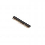 1x20 2.54mm female precut header pin