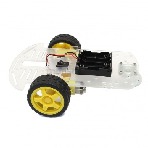 Purchase online 2WD Smart Motor Robot Car Chassis in India at low price ...