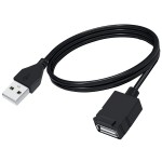 USB2.0 Female A to Male A circle light with extension cable 60cm