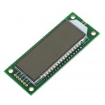 LCD Module 2.4 inch 6-Digit 7 Segment LCD Display Module HT1621 LCD Driver IC with Decimal Point Green colour