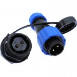 SP16 2PIN MALE/FEMALE  IP68 Waterproof Connector 