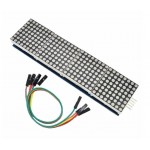 4 in 1 Dot Matrix Blue LED Display with MAX7219 Driver Module