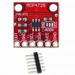 MCP GY-4725 I2C 12Bit DAC with EEPROM Memory in SOT-23-6 Breakout Module