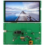 10.1 INCH 1024X600 IPS TTL/RS232 HMI LCD DISPLAY CAPACITIVE TOUCH 16MB FLASH BUZZER SD INTERFACE