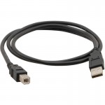 USB 2.0A, MALE USB A to MALE USB B Cable,1.5 Length