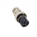 3 PIN MRS GX16 FEMALE Cable Type Connector