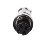 4 PIN MRS GX16 FEMALE Cable Type Connector