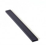 1x40 2 mm Berg Strip - Straight Female Header Strip