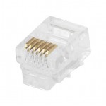 RJ11 6P6C Male Plug Connector