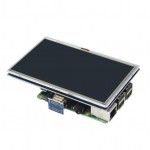 5 INCH OFFICIAL RASPBERRY PI DISPLAY WITH CAPACITIVE TOUCHSCREEN