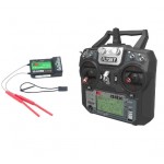 Flysky FS-i6X 2.4GHz 6CH AFHDS 2A RC Transmitter With FS-iA10B 2.4GHz 10CH Receiver