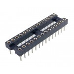 28 PIN NARROW SIL ROUND PIN IC BASE