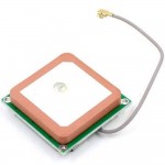 GPS Patch Antenna With UFL Connector (20mm X 6mm)