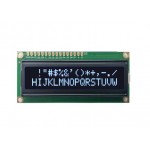 Alphanumeric LCD 16x2 White Text Black background