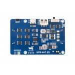 Waveshare UPS HAT (D) for Raspberry Pi Supports 21700 Li battery (NOT included) 5V Uninterruptible Power Supply, Pogo Pins Connector