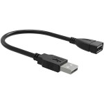 USB 2.0 Small Extension Cable Type A-Male To Type A-Female – 15cm