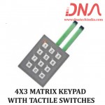4X3 MATRIX KEYPAD WITH TACTILE SWITCHES