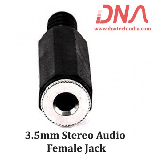 Purchase online 3.5mm Stereo Audio Female Jack in India at low cost from  DNA Technology, Nashik.
